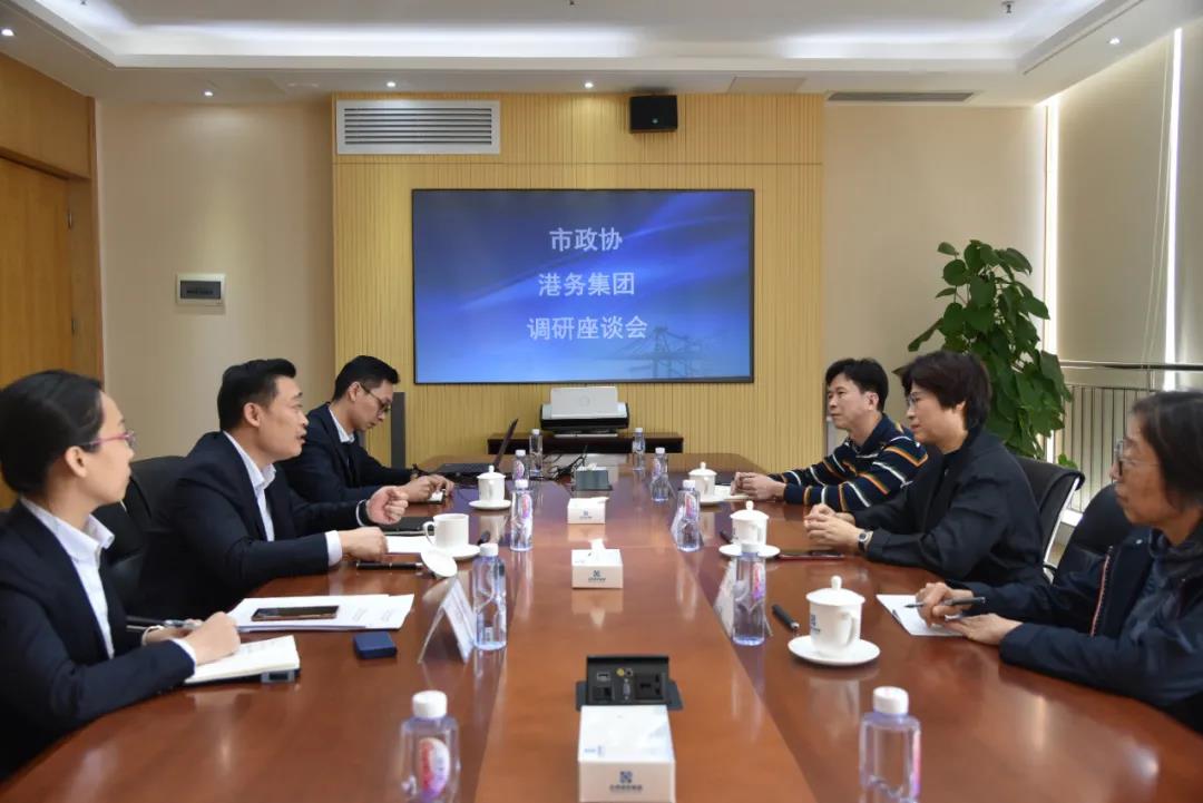 市政協(xié)副主席蔣小鶯到東莞港務(wù)集團(tuán)調(diào)研
